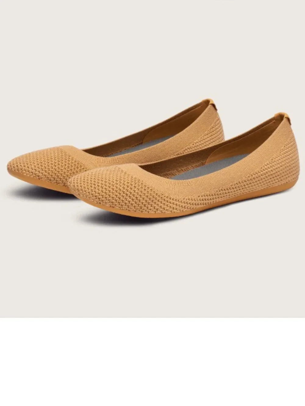 Allbirds Tree Breezer Ballet Flat in Tan | Size 6